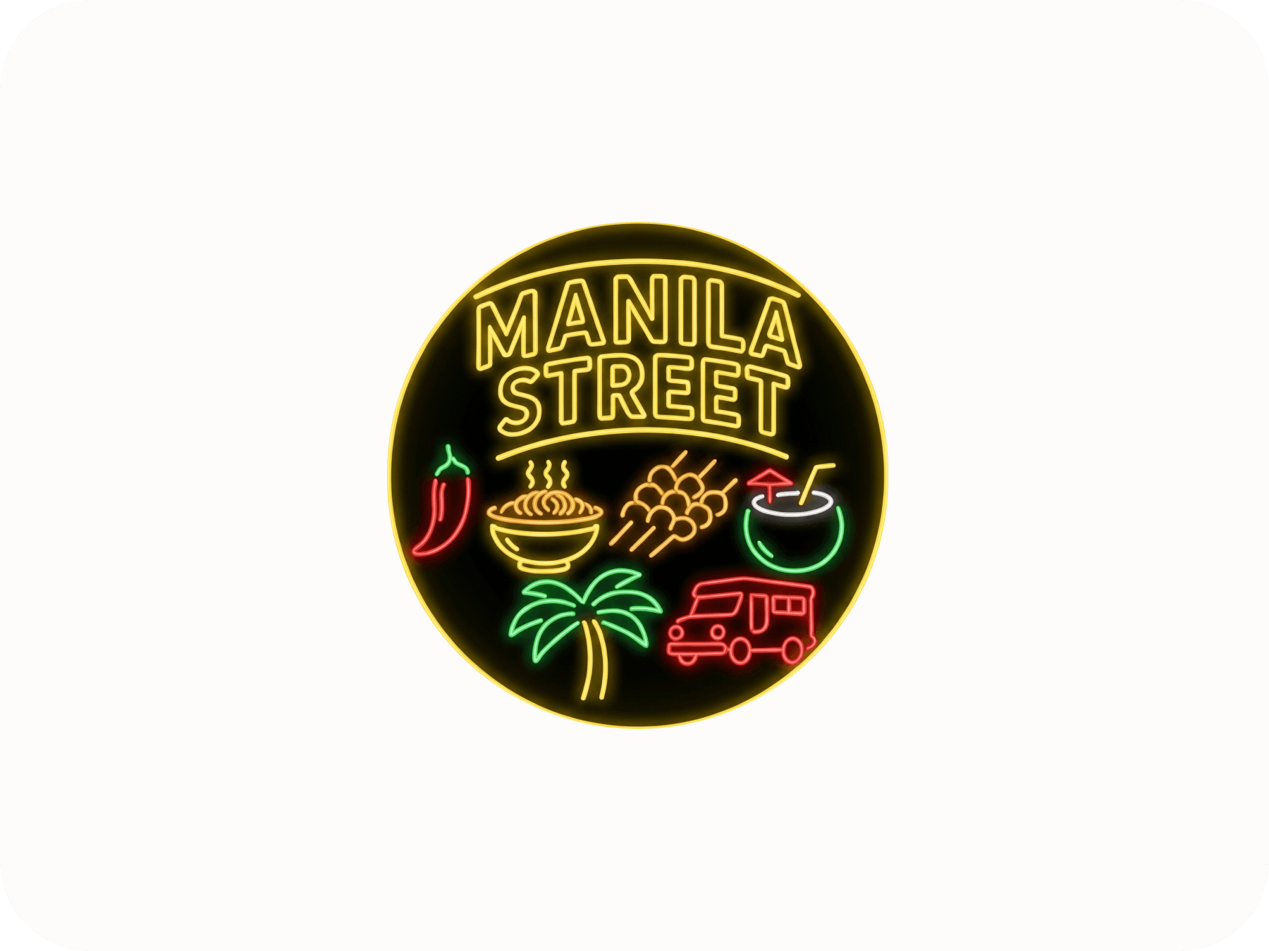 Manila street — кафе